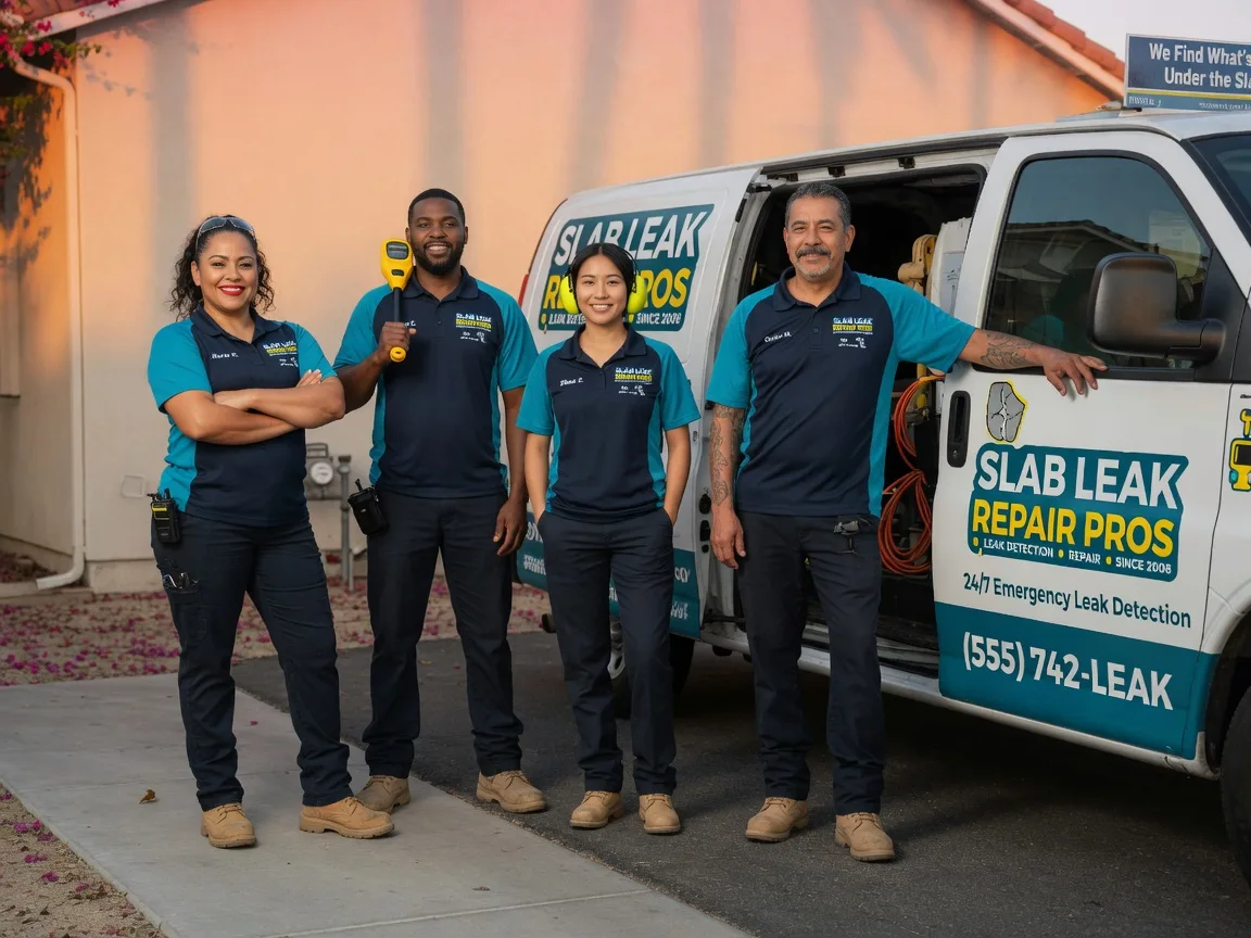 Slab Leak Repair company in Low Moor, IA